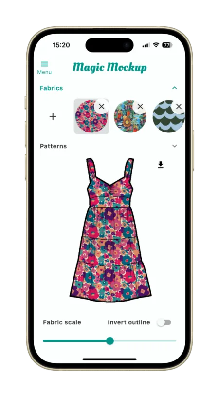 Magic Mockup screen in Stash Hub
